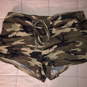 Shein Camo Sleep Shorts Size M